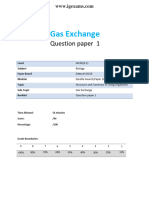 9.1 Gas Exchange 1b Igcse 9 1 Edexcel Biology