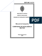 EB70-MC-10.312 - Companhia de Inteligencia Militar