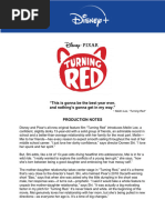 Turning Red Production Notes Disney c0dcd9b7