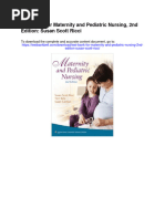 Test Bank For Maternity and Pediatric Nursing 2nd Edition Susan Scott Ricci