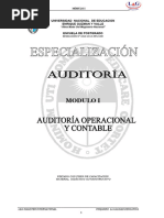 M - 1 Auditoria Operacional