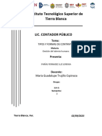 Tipos y Formas de Contratos