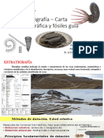 Clase 3. Fósiles Guía, Bioestratigrafía y Carta Cronoestratif