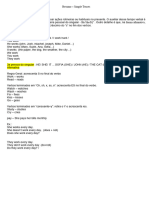 Resumo - SIMPLE TENSES