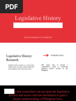 Legislative Research