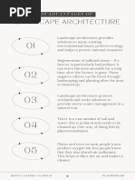 Landscape Architecture 