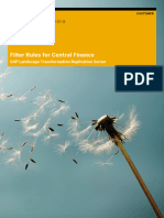 Filter Rules For Central Finance 20221012