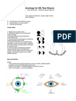 Ophthalmology For 5th Year Exams: Visual Acuity