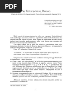 Del Testamento Del Profano