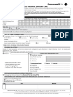 Formulir Perubahan Polis (A2) - Non Unit Link