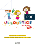 Livre de Leleve Et Cahier Dactivites Les Loustics 1