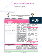 SESIÓN DE APRENDIZAJE 28 Escribimos Un Tríptico Sobre Santa Rosa de Lima Santa Rosa de Lima