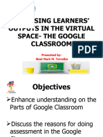 Session 8. Assessing Learners Outputs in Google Classroom