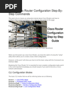 Basic Cisco Router Configuration