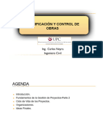 Planificación y Control de Obras 2