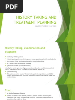 History Taking & Treatment Planning