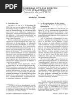 Howard - Responsabilidad Civil Por Defectos y Vicios en La Edificación - DJC - T - VII