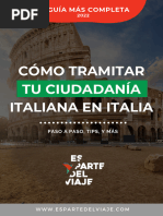 Guia Ciudadania Italiana en Italia Espartedelviaje Compressed