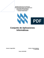 Conjunto de Aplicaciones Informáticas