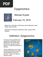 Lecture7 Epigenomics-2019