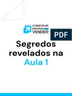 Aula 01 Evento Construir Imoveis para Vender