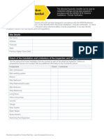 Electrical Inspection Checklist Residential