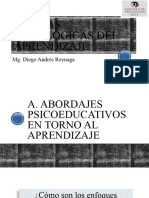 Teorías Psicológicas Del Aprendizaje Prof. Diego