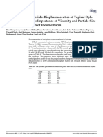 Importance of Viscosity and Particle Size