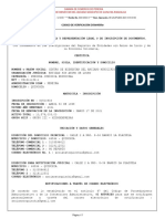 Certificado de Existencia y Representacion Centro de Bienestar Del Anciano Municipio de Quinchia y Cedulas