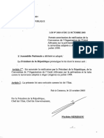 L'Assemblée Nationale Le Président de La Républiq/le