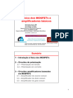 Sel0433 - Fisica Dos Mosfets e Amplificadores Basicos - Parte 1