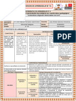 Religión 25 de Agosto V CICLO - 2023