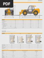 JCB 541 - 70 Telehandler SPECS