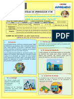 08 - Comprendemos La Relación Armoniosa Con El Ambiente para El Cuidado de Nuestra Salud - II Parte