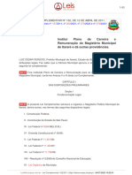 09 Lei Complementar Nº 152 2011 e Alterações MUNICÍPIO DE ITARARÉ