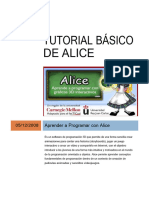 Tutorial Alice