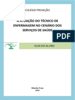 A Atuação Do Técnico de Enfermagem No Cenário Dos Serviços de Saúde