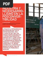 Schorr Industria y Neodesarrollismo