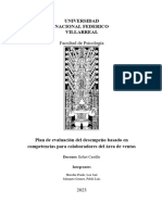 Plan de Evaluación Del Dsempeño Ventas