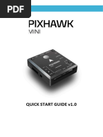 Holybro Pixhawk Mini QuickStartGuide