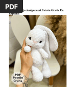 Ellya Conejo Amigurumi Patron Gratis en Espanol