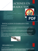 Instalaciones en Barraductos