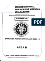 Area B Untrm Ordinario 2023 Ii