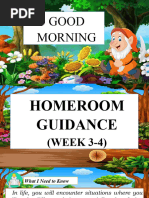 Homeroom W3-4