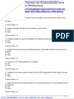 Test Bank For Income Tax Fundamentals 2018 36th Edition by Whittenburg