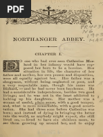 Northanger Chapter 1-2