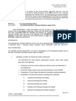 UAP Doc 401 A Owner Architect Agreement