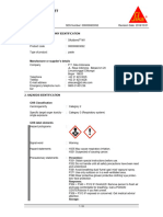 MSDS Sikabond NV