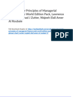 Test Bank For Principles of Managerial Finance Arab World Edition Pack Lawrence J Gitman Chad J Zutter Wajeeh Elali Amer Al Roubaie 2