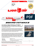 Lion Air B737-8 MAX